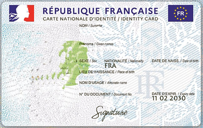 French Identity Card