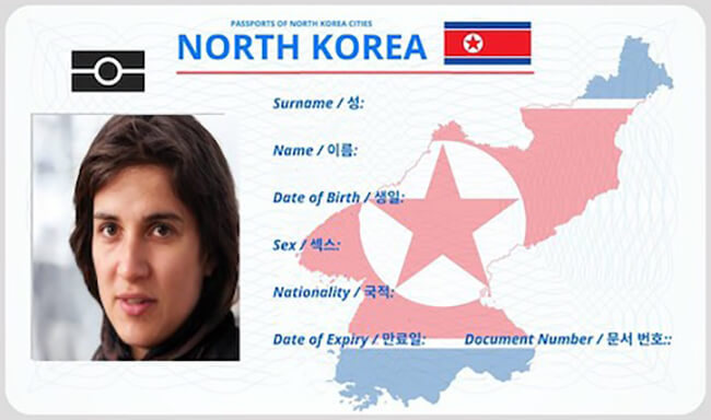 North Korea Identity Card